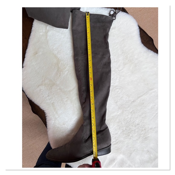MARC FISHER  'Humor2' Grey Over The Knee Boots - Picture 7 of 10